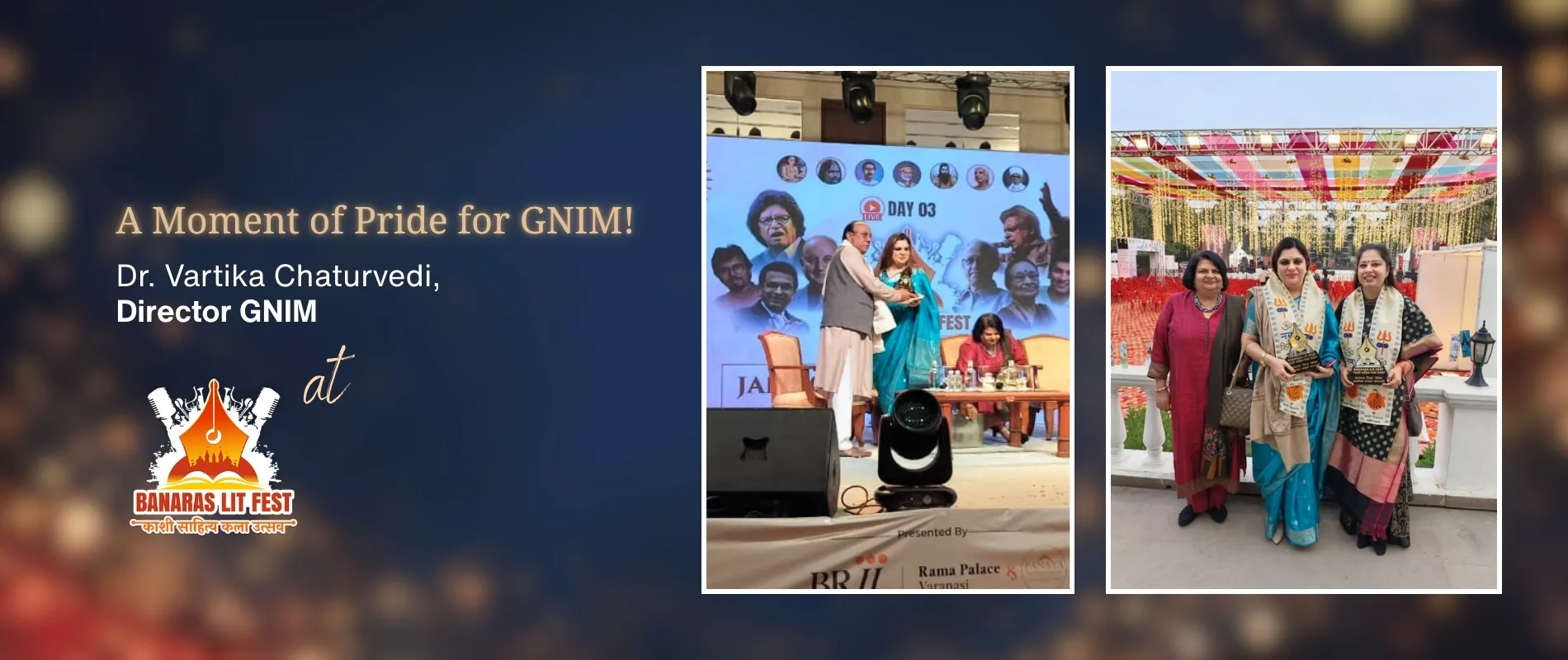 Students at Greater Noida Institute of Management Campus